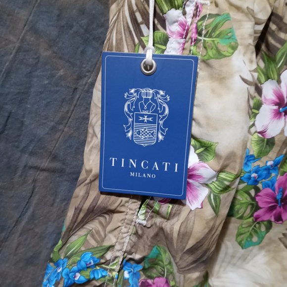 Mens swim shorts by Tincati of Milan - Picture 2 of 4